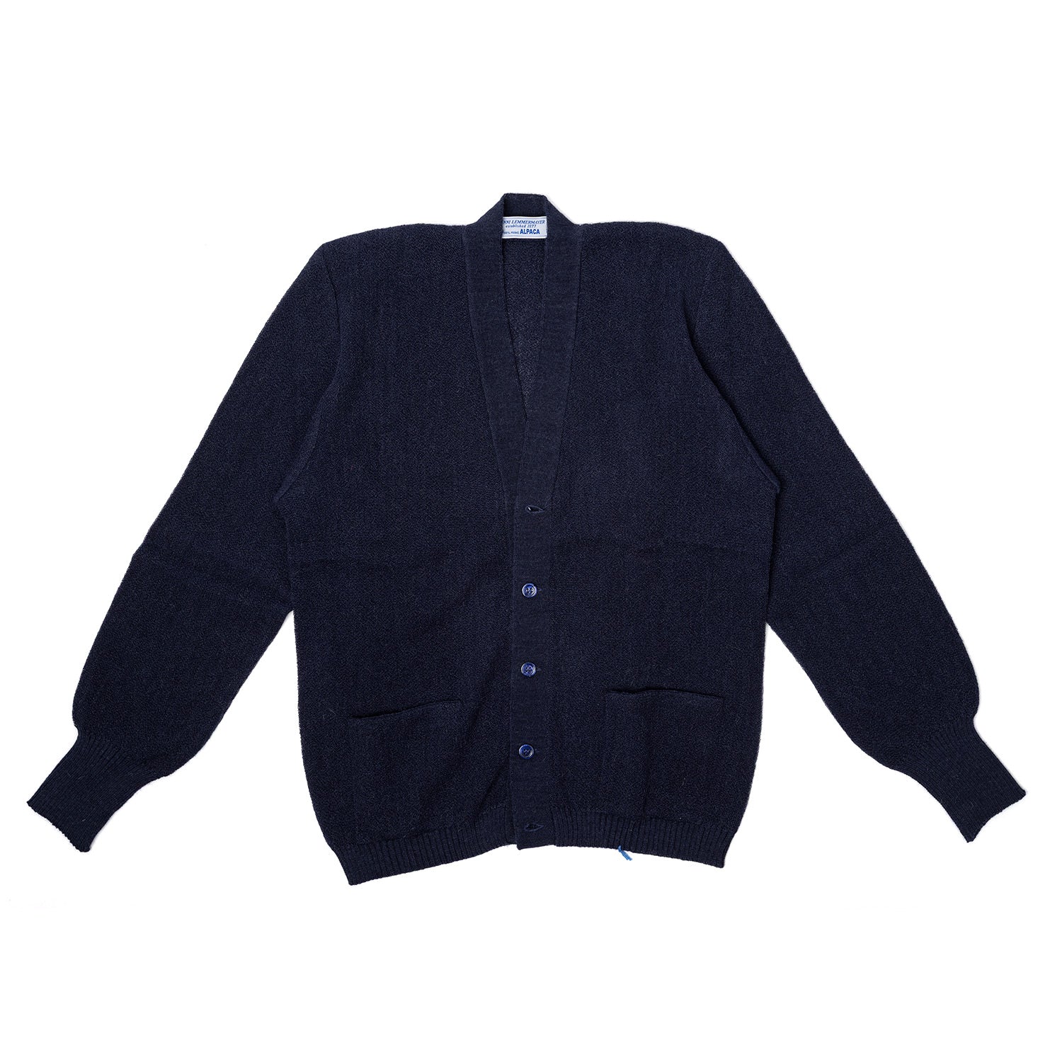 Fanni Lemmermayer x MJ: V-Cardigan "Franz Joseph" made from pure Alpaca Wool - handmade